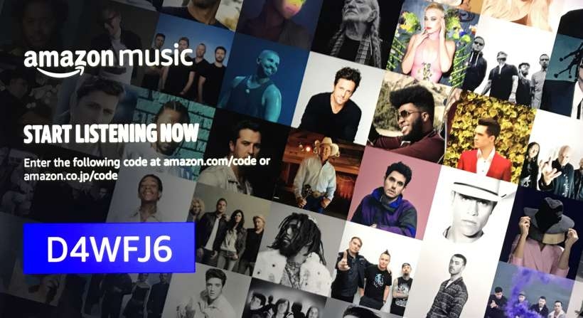 activate amazon music on apple tv