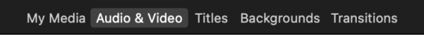add audio to imovie