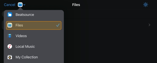 add files to djay on ios