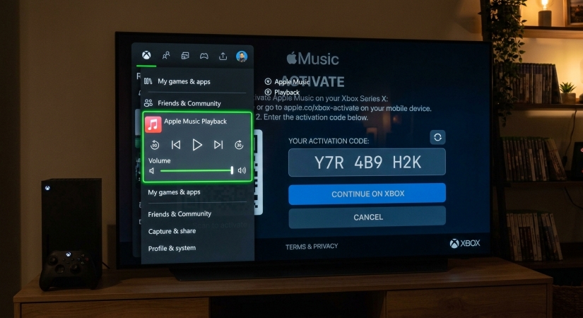 adjust apple music to xbox
