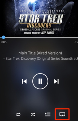 airplay amazon music to apple tv from iphone