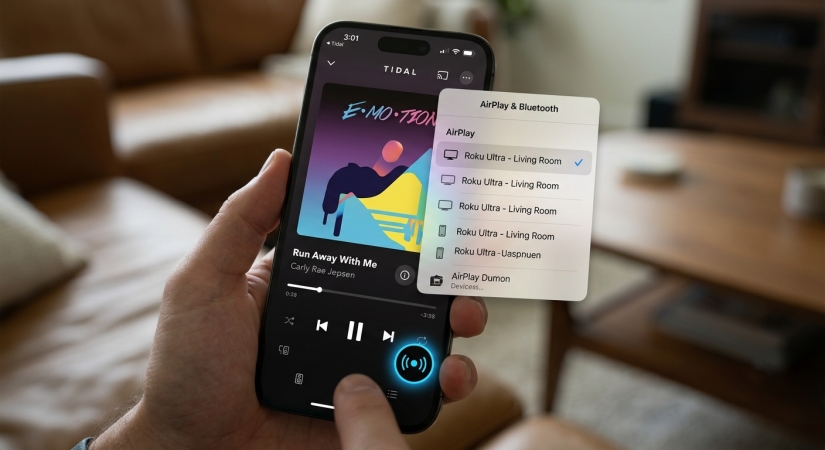 airplay from iphone to roku