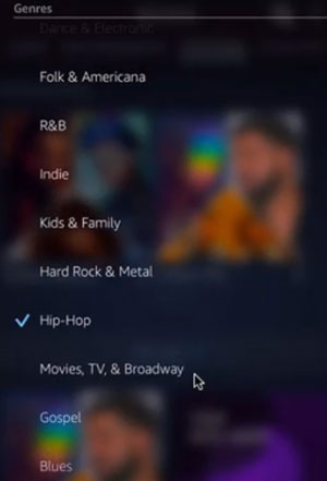 amazon stations genres
