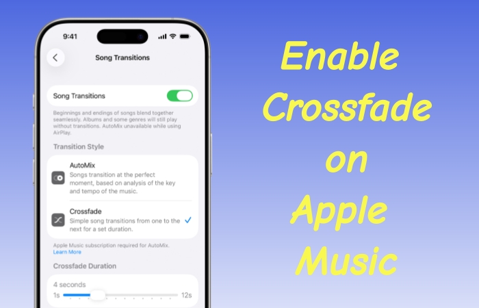 apple music crossfade