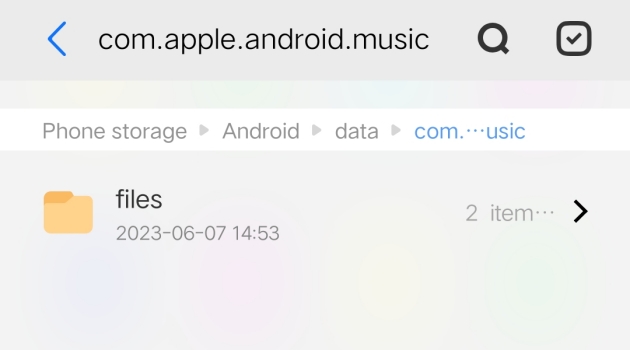 apple music downloads on android