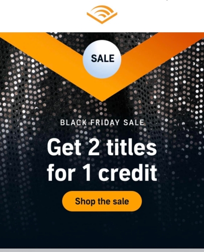 audible bogo sale