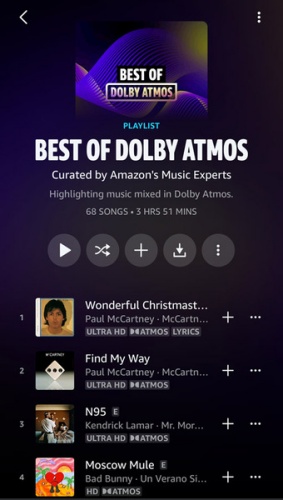 best of dolby atmos on amazon music