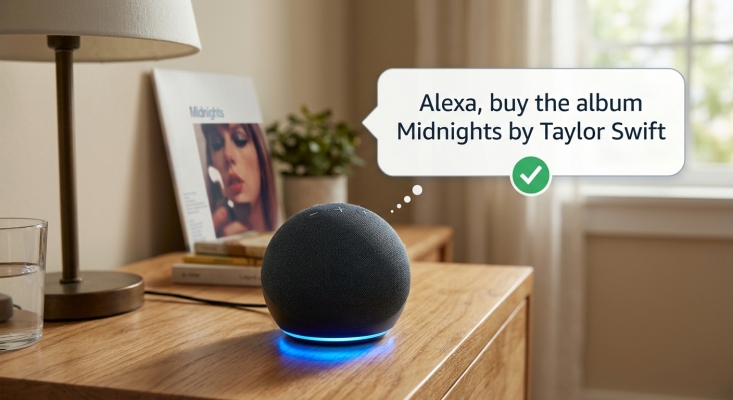 buy amazon music via alexa