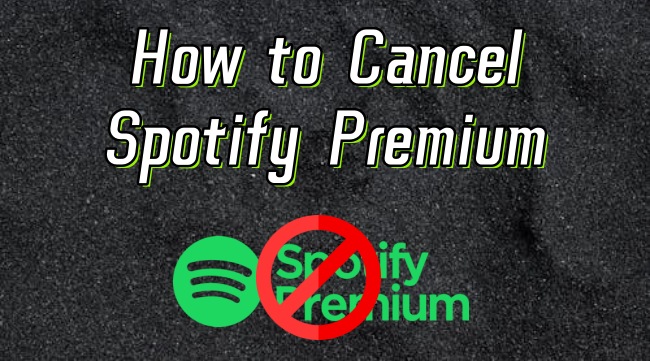 cancel spotify premium