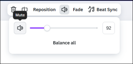 canva volume