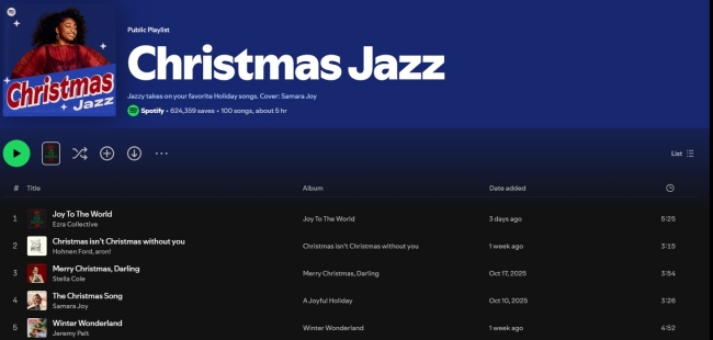 christmas jazz