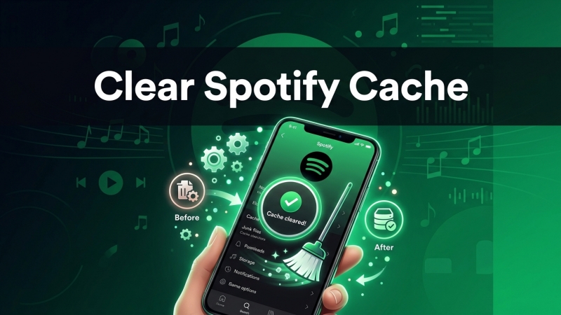 clear spotify cache