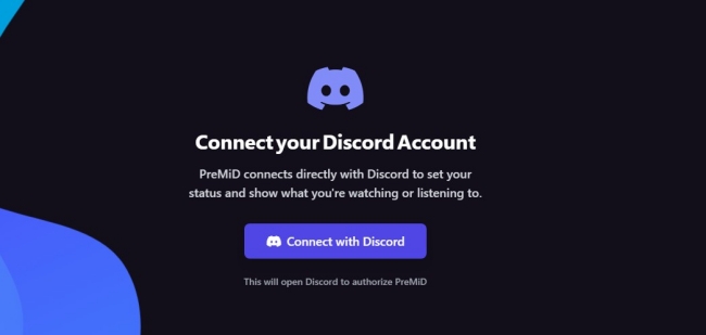 connect to discord on premid