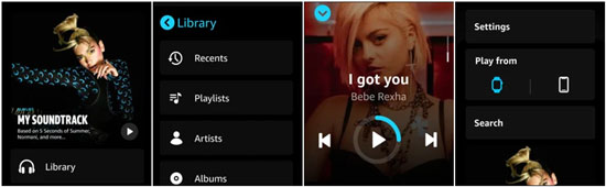 control apple music from iphone on apple watch