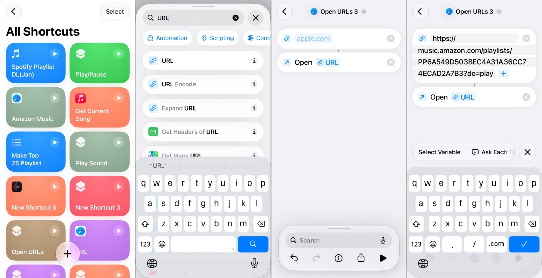 create amazon music widget on iphone