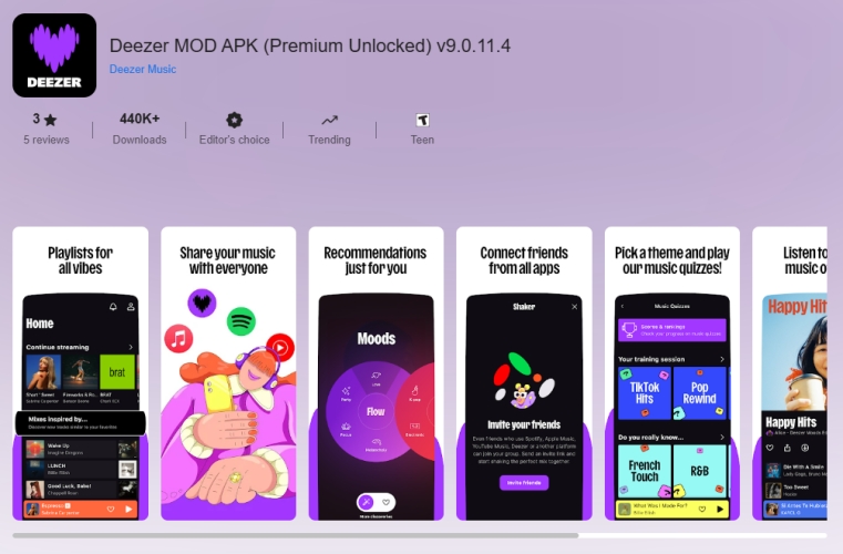 deezer mod apk