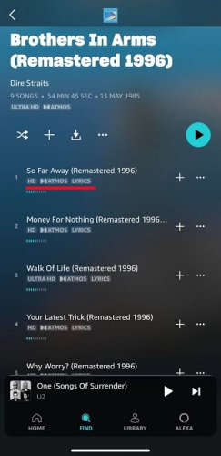 dolby atmos badge on amazon music