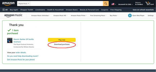 download amazon music purchased website