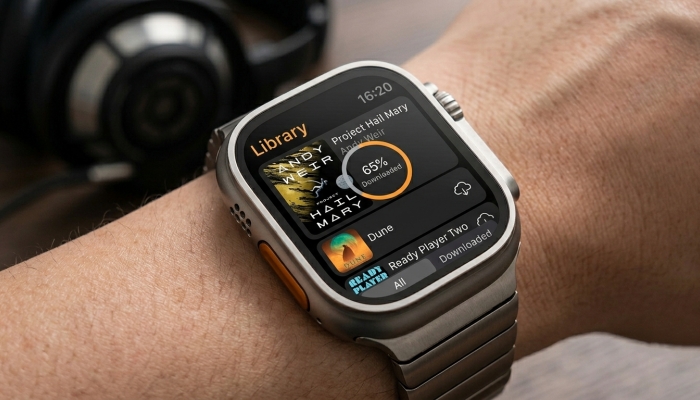 download audible books to apple watch