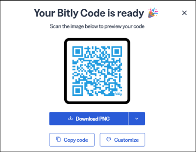 download bitly code