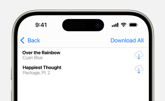 download purchased itunes songs on mobile