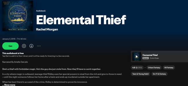 elemental thief