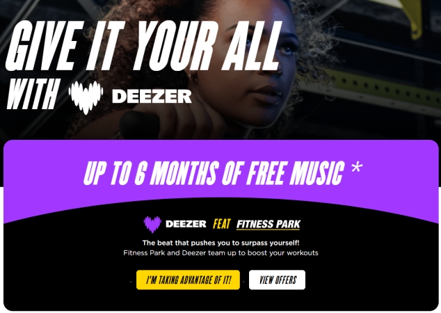 fitness park deezer