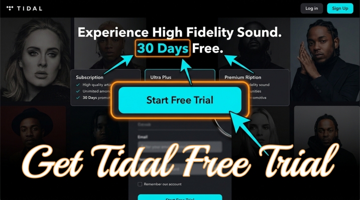 get tidal free trial