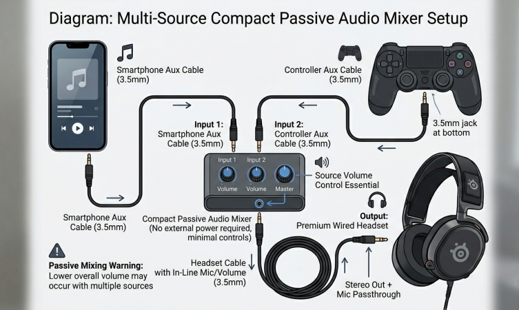get amazon music on ps5 via hardware audio mixing