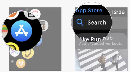install amazon music on apple watch from app store