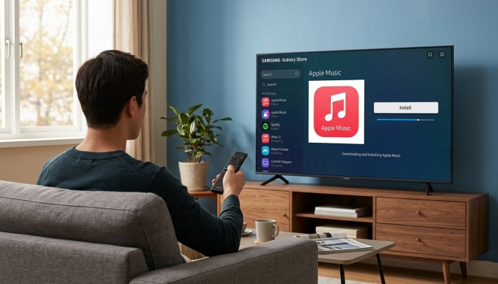install apple music on samsung tv