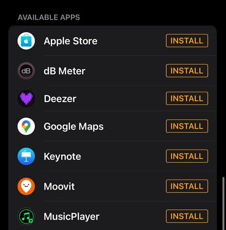 install deezer on apple watch