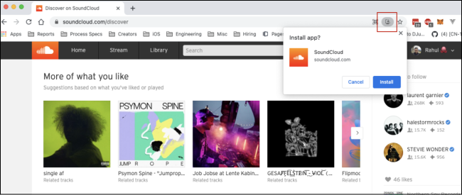 install soundcloud app
