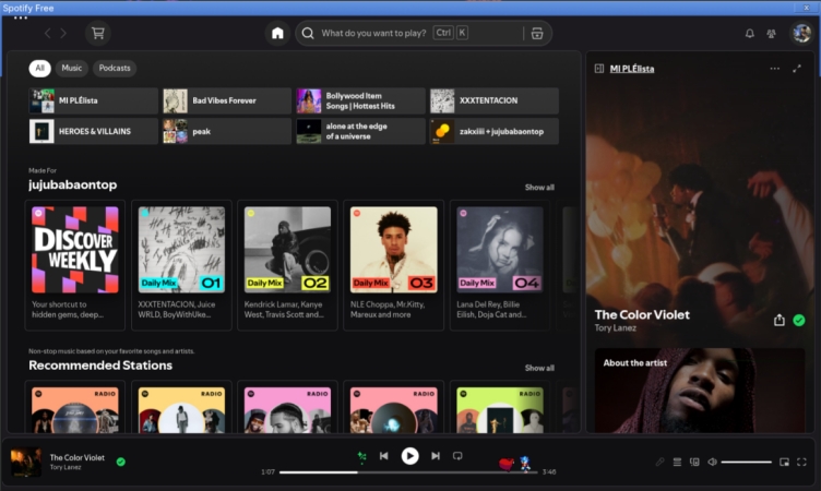 install spotify on fedora