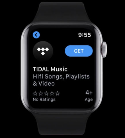 install tidal on apple watch