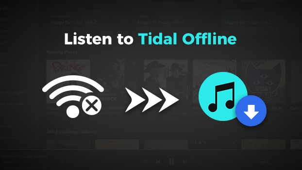 listen to tidal offline