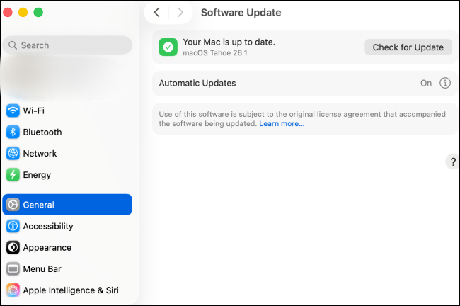 mac software update