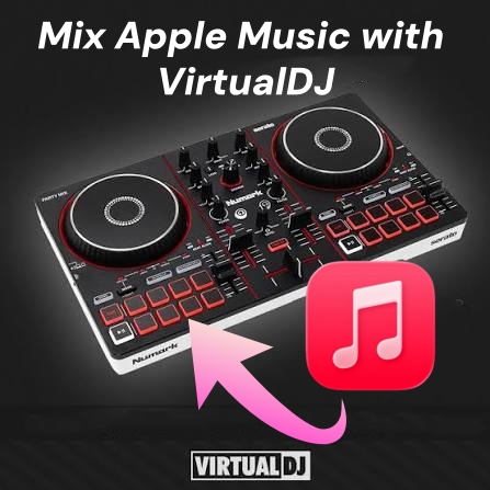 apple music on virtual dj