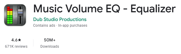 music volume eq