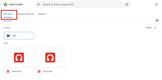 my google drive