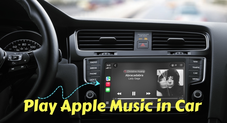 play apple music in car