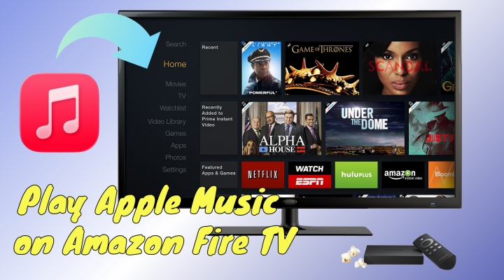 play amazon music on fire tv