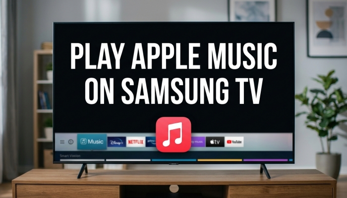 play apple music on samsung tv