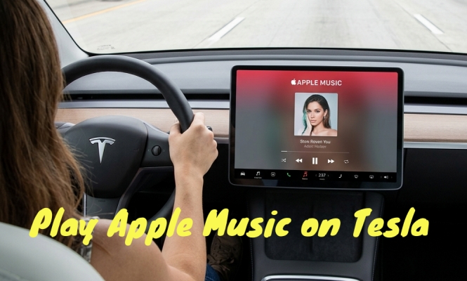 play apple music on tesla