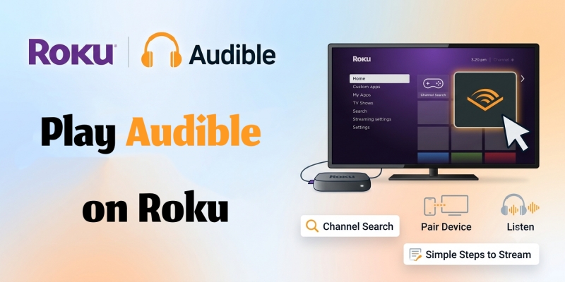 play audible on roku
