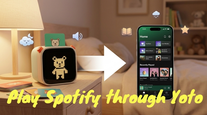 play spotify on yoto