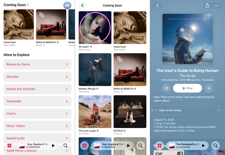 pre-save song on apple music