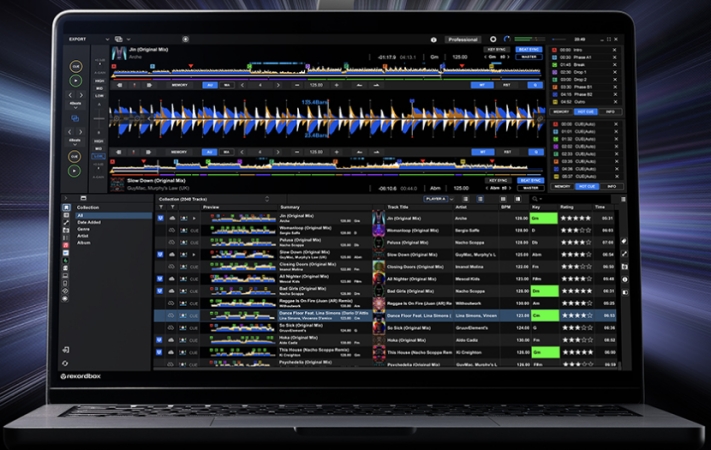 rekordbox interface