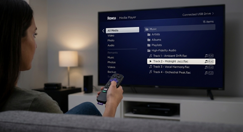 roku media player from usb drive
