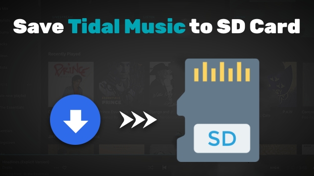 save tidal to sd card